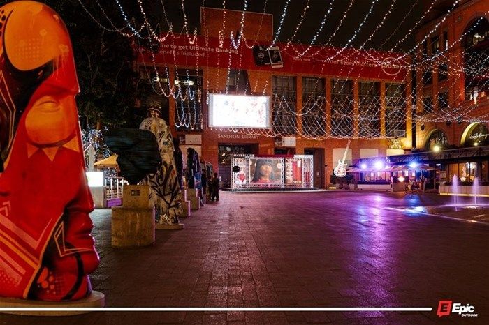 Maybelline went Epic at Nelson Mandela Square